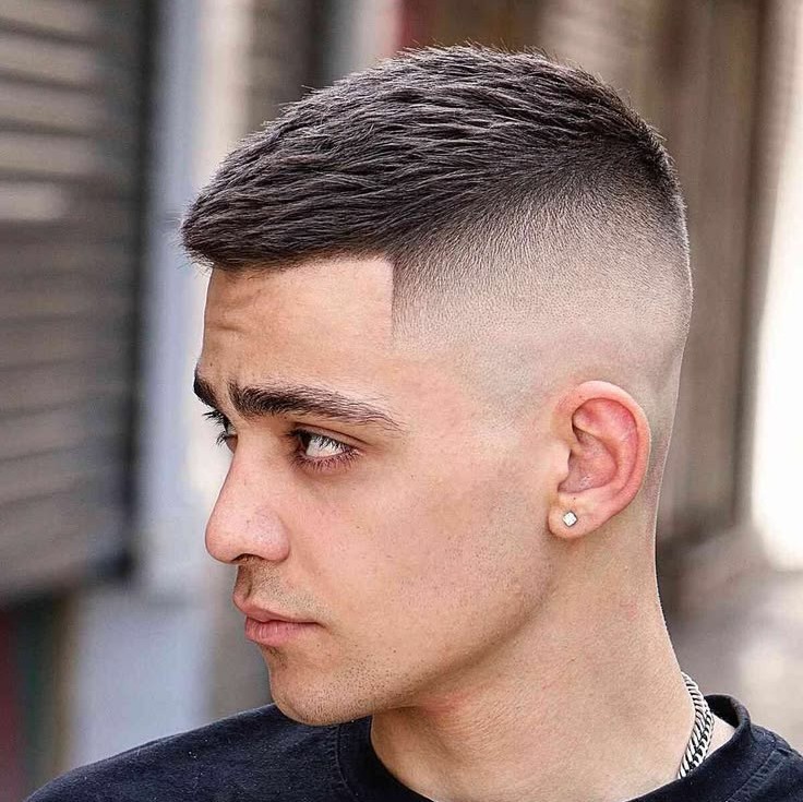Before and After — #7 Straight Hair Mid Taper Fade Transformation